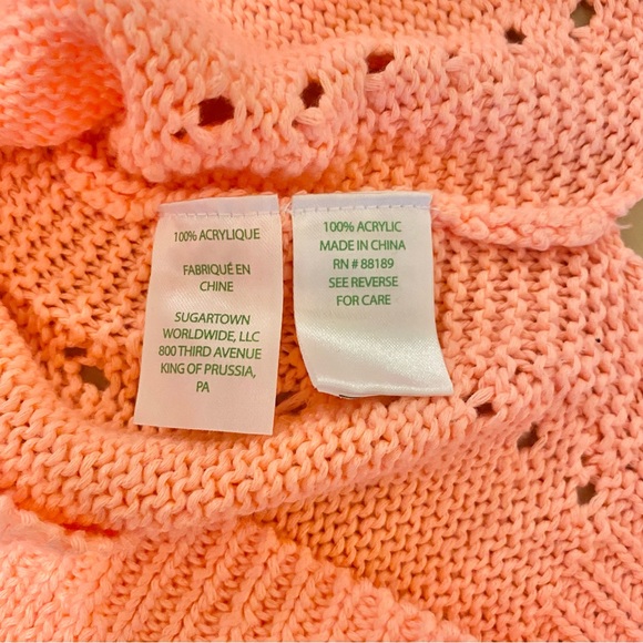 Lilly Pulitzer MAC Sweater Tank in Hot Coral - size M - Picture 6 of 6